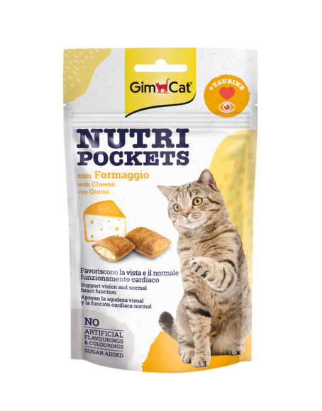 Snacks > Nutri Pockets with Cheese 60g | GIMBORN