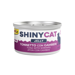 Alimenti umidi > ShinyCat TONNETTO CON GAMBERI in gelatina | GIMBORN