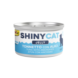 Alimenti umidi > ShinyCat TONNETTO CON ALICI in gelatina | GIMBORN