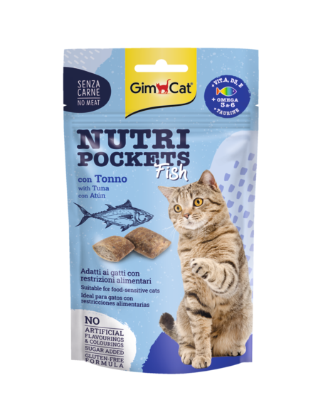 Snacks > Nutri Pockets FISH with Tuna 60g | GIMBORN
