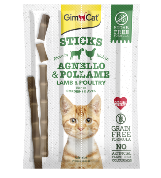Sticks > GIMCAT STICKS Lamb & Poultry | GIMBORN