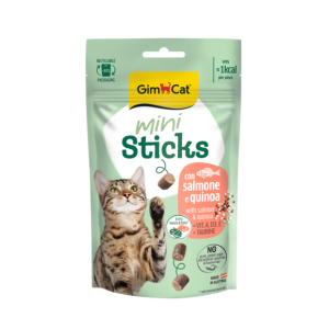 Sticks > MINI STICKS CON SALMONE E QUINOA 50 G | GIMBORN