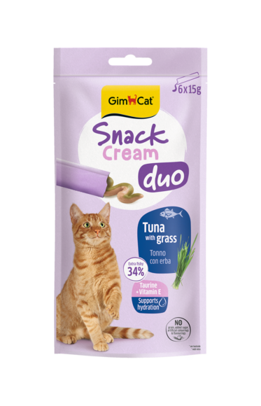 Snacks > Snack cream DUO Tuna with grass | GIMBORN