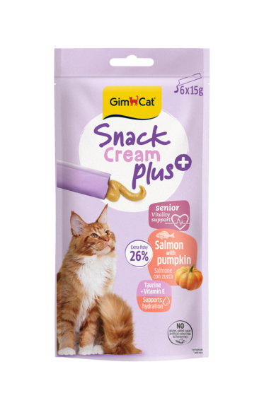 Snacks > Snack cream plus Salmon with pumpkin | GIMBORN