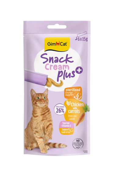 Snacks > Snack cream plus Chicken with carrots | GIMBORN