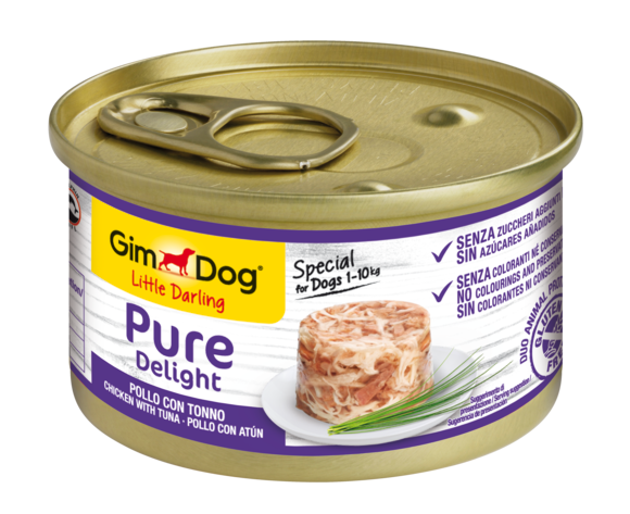 Wet food > PURE DELIGHT CHICKEN with TUNA 85G | GIMBORN
