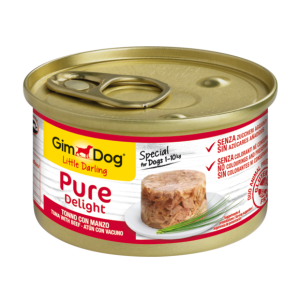 Alimenti umidi > PURE DELIGHT TONNO CON MANZO 85g | GIMBORN