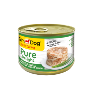 Alimenti umidi > PURE DELIGHT POLLO CON AGNELLO 150g | GIMBORN