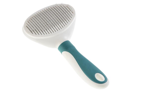 Beauty and care > Slicker brush with hair remover | GIMBORN