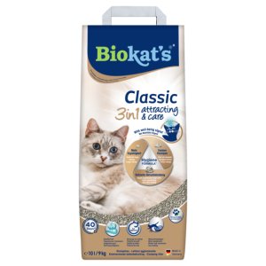 Lettiere agglomeranti > BIOKAT'S* CLASSIC 3in1 ATTRAC. & CARE 10L | GIMBORN