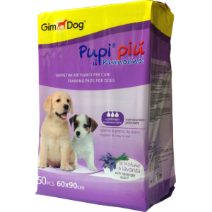 Beauty and care > PANNOLINO PUPI PIU' LAVENDER 60x90 50PZ | GIMBORN