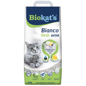 Lettiere agglomeranti > Biokat's Bianco Fresh Extra 8 KG | GIMBORN