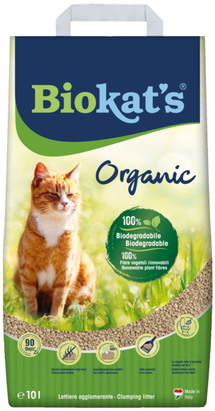 Lettiere agglomeranti > Biokat's Organic 10 L | GIMBORN