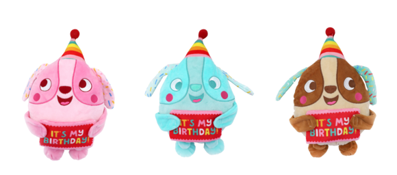 Toys > PAWTY DOG ASS. COLORS | GIMBORN