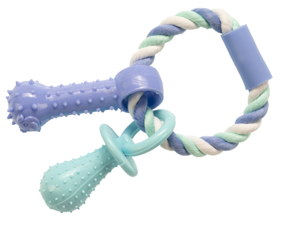Giochi > COTTON DENT + ANELLO CORDA 15CM | GIMBORN