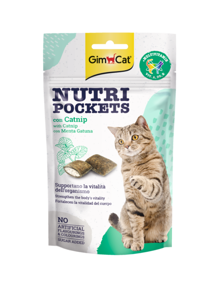 Atıştırmalıklar > Nutri Pockets with catnip 60g | GIMBORN