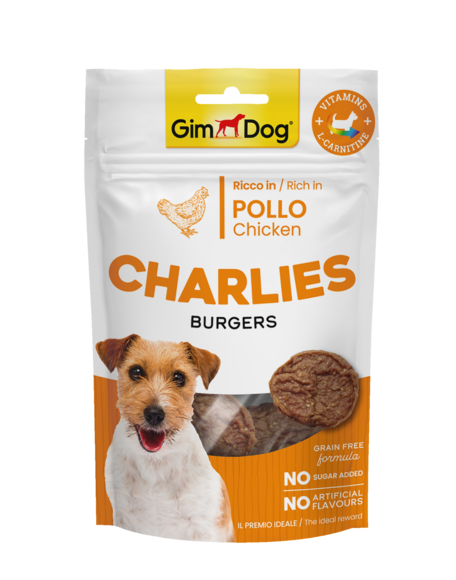 Snacks > CHARLIES BURGERS chicken 70GR | GIMBORN