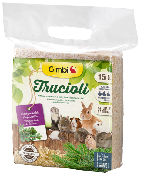 Litters > Wood Shavings 15L | GIMBORN